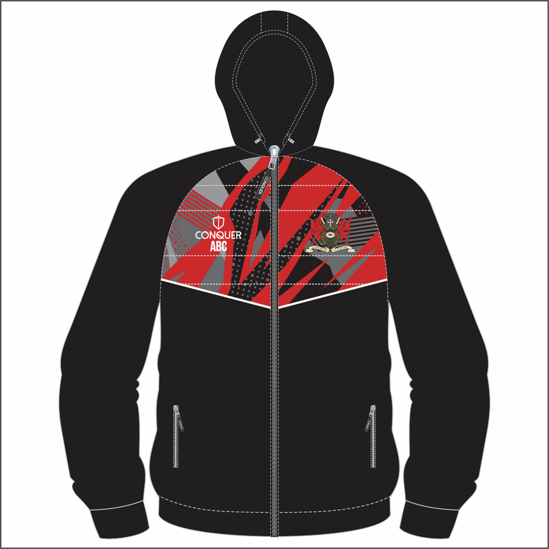Llandybie RFC Full Zip Hybrid Hoodie