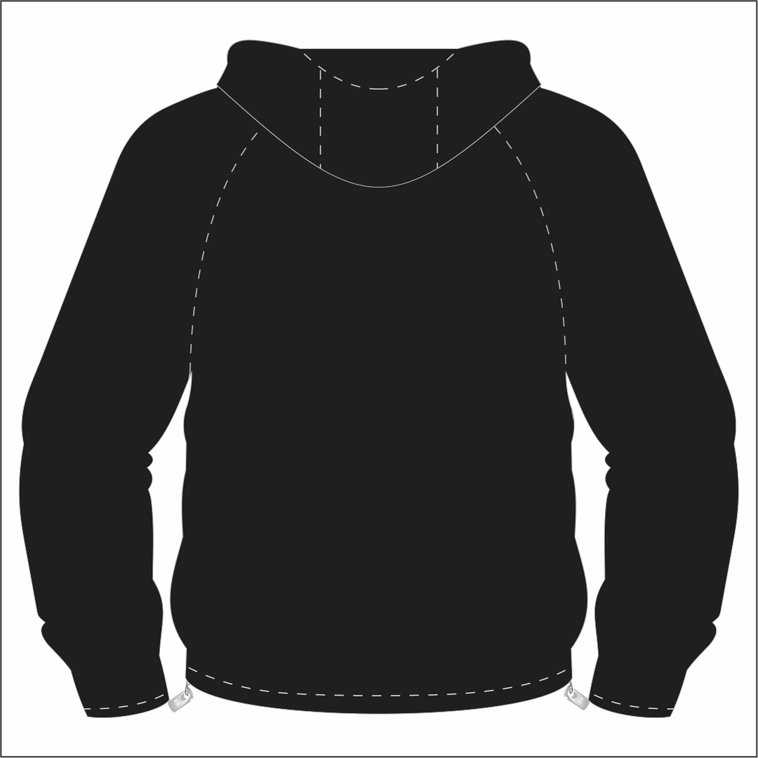 Dunvant Dragons 1/4 Zip Hooded Windbreaker Kids