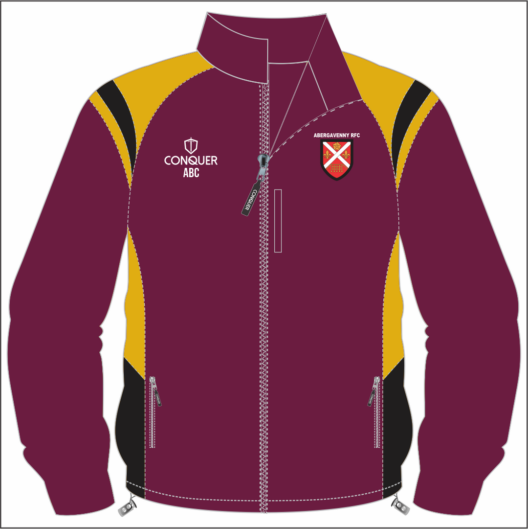 Abergavenny RFC Full Zip Rain Jacket KIDS