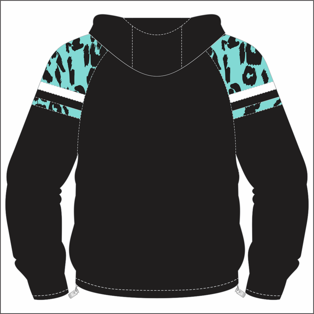 MissFits 1/4 Zip Hooded Windbreaker Kids