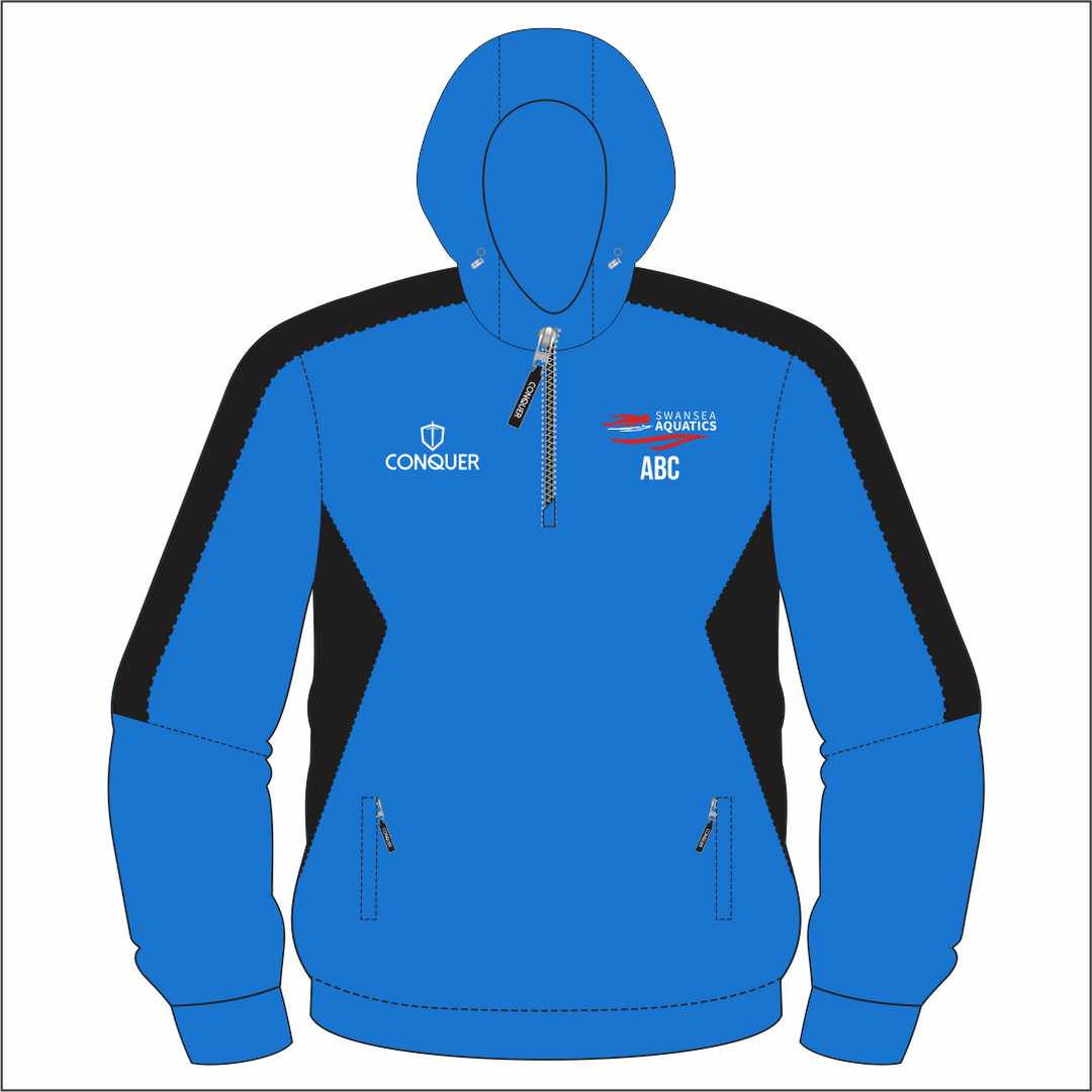 Swansea Aquatics 1/4 Zip Hoodie