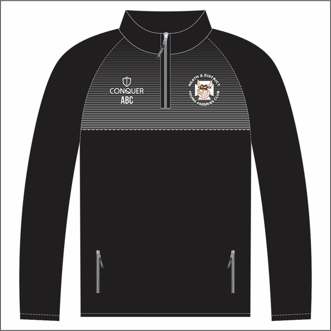 Neath & District YFC 1/4 Zip Midlayer