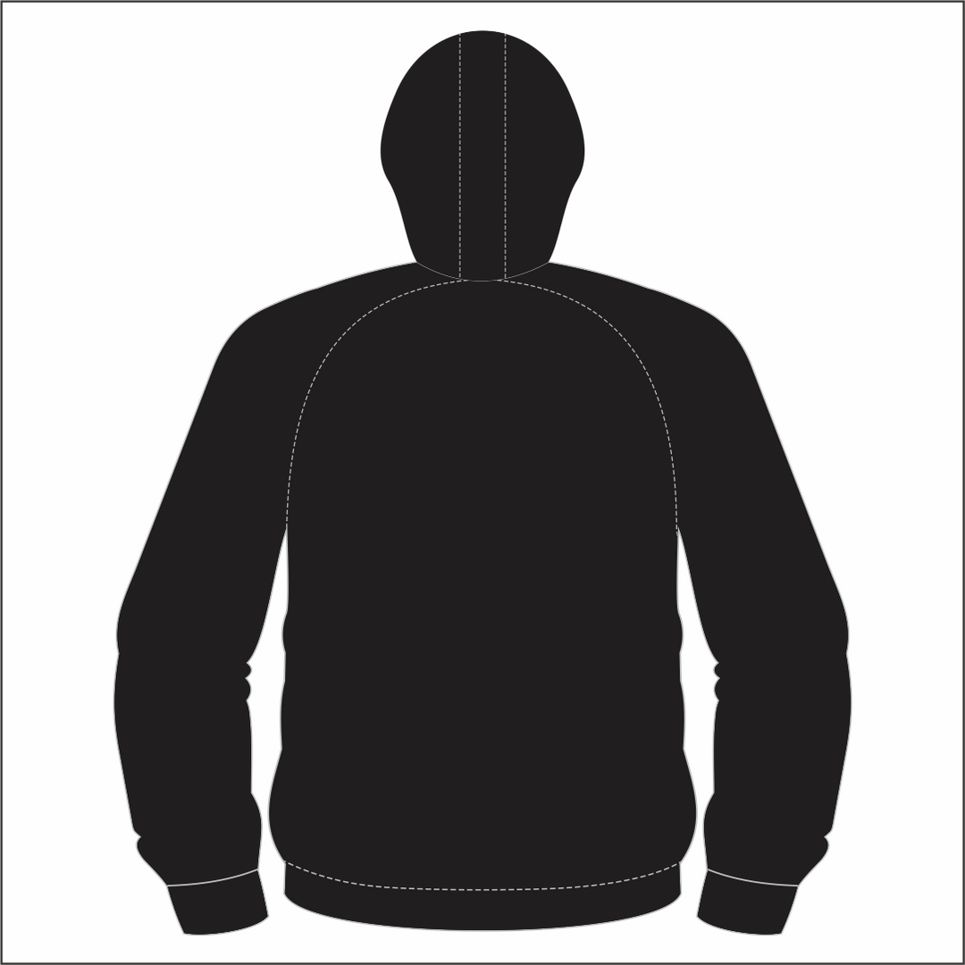 Rhymney RFC Full Zip Hybrid Hoodie KIDS - 26/27