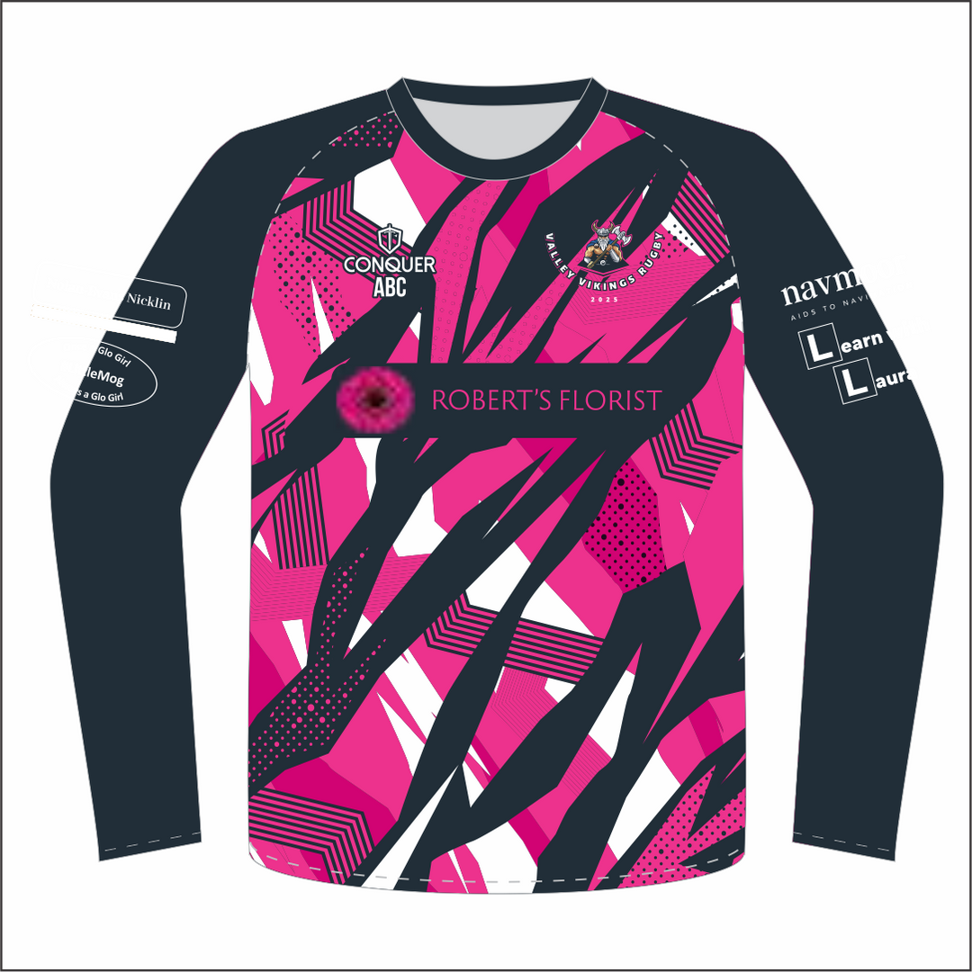 Valley Vikings Rugby Sublimated Windbreaker Kids