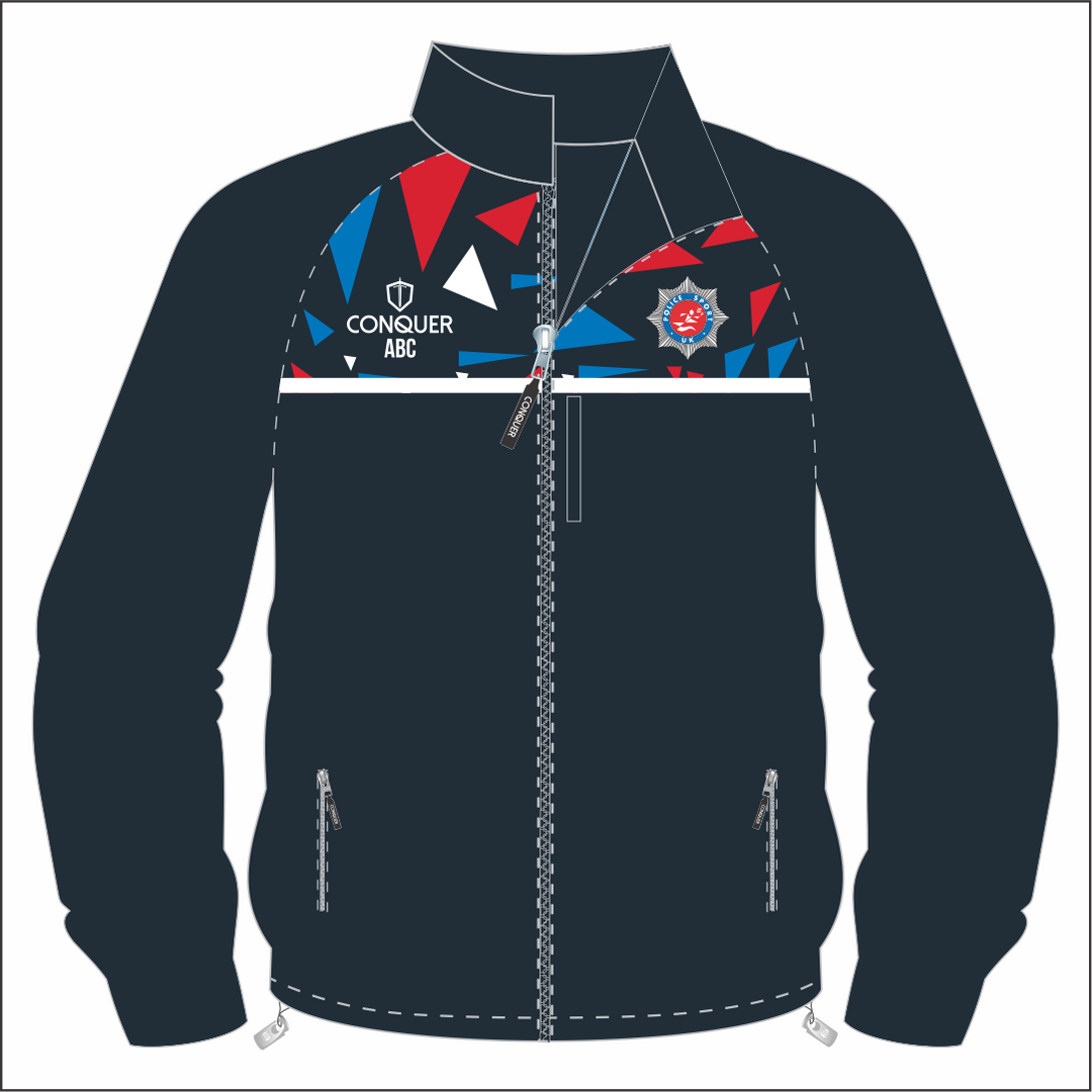 Niners Women's Police Rugby Sublimated Rain Jacket