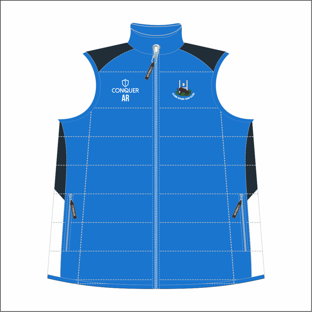 St Clears RFC Gilet