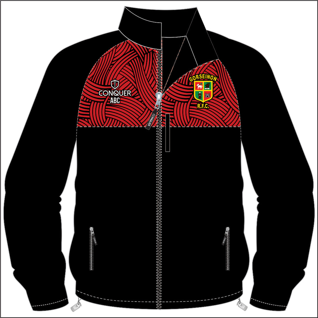 Gorseinon RFC Full Zip Rain Jacket KIDS
