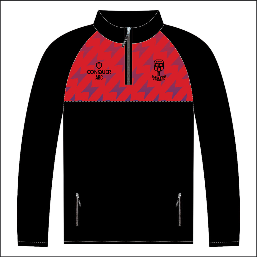 Taran Tywi Pickleball 1/4 Zip Midlayer
