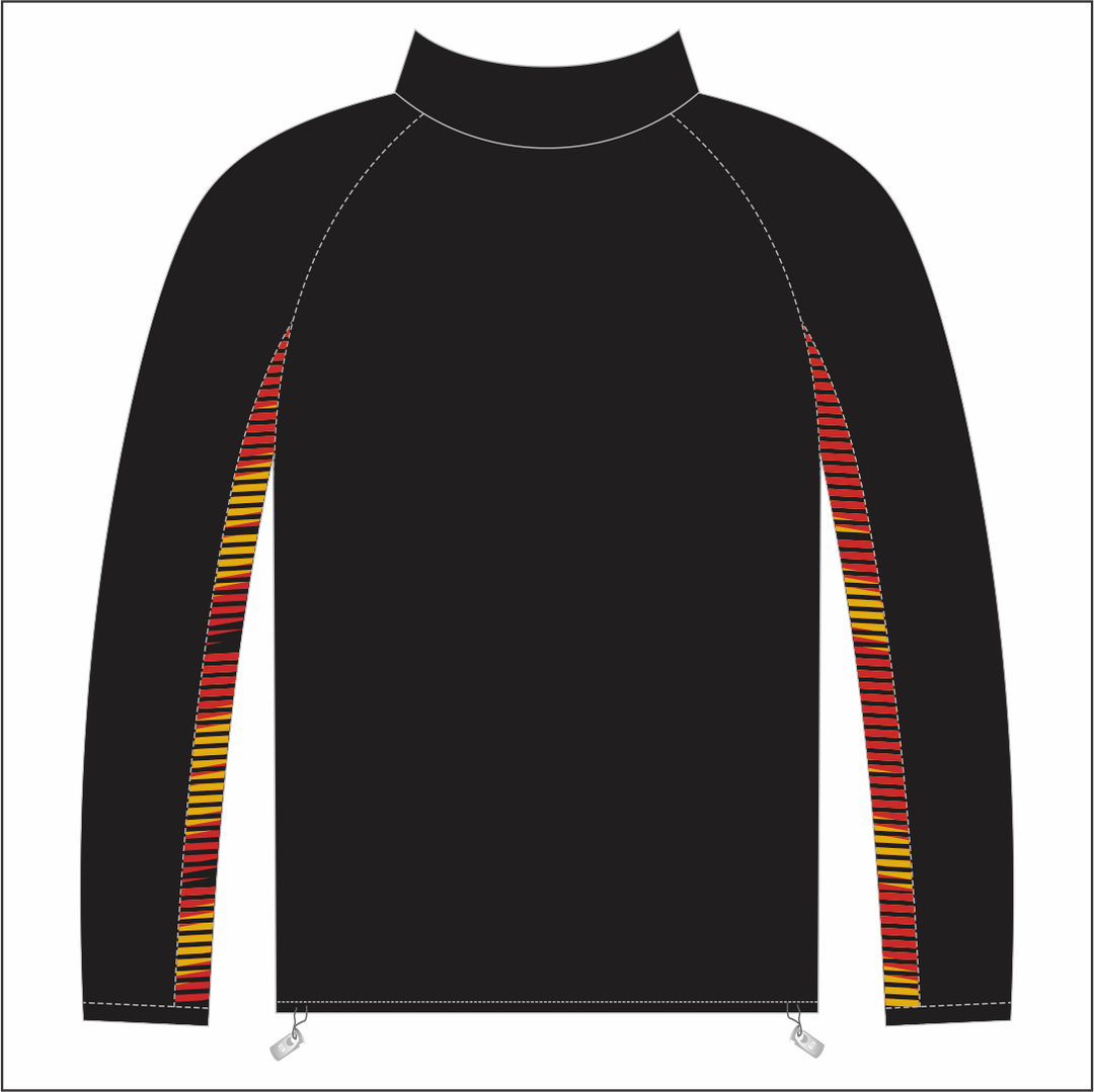 Carmarthen Quins RFC 26/27 1/4 Zip Midlayer KIDS