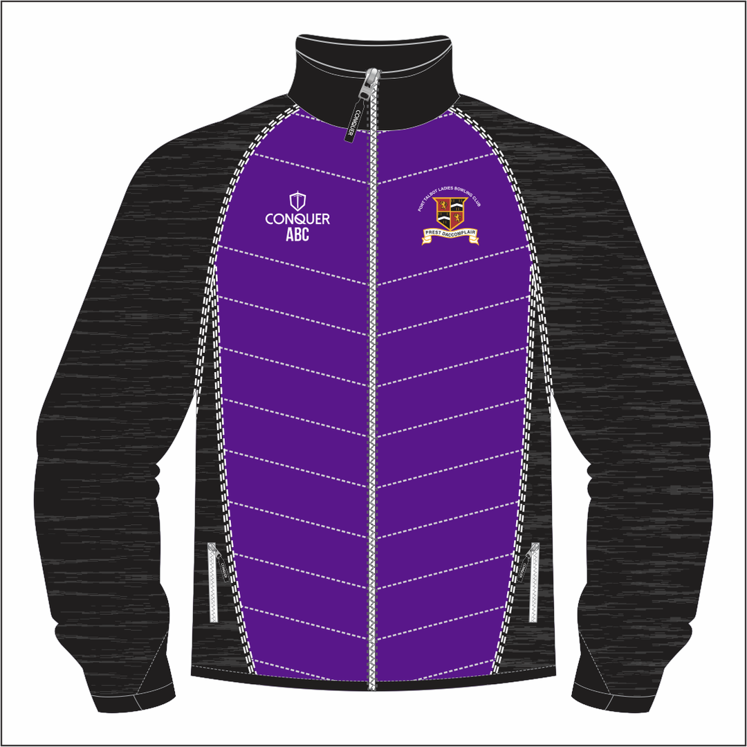 Port Talbot Ladies Bowls FZ Hybrid Jacket