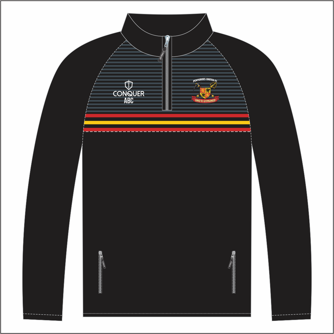 Penygroes FC 1/4 Zip Midlayer