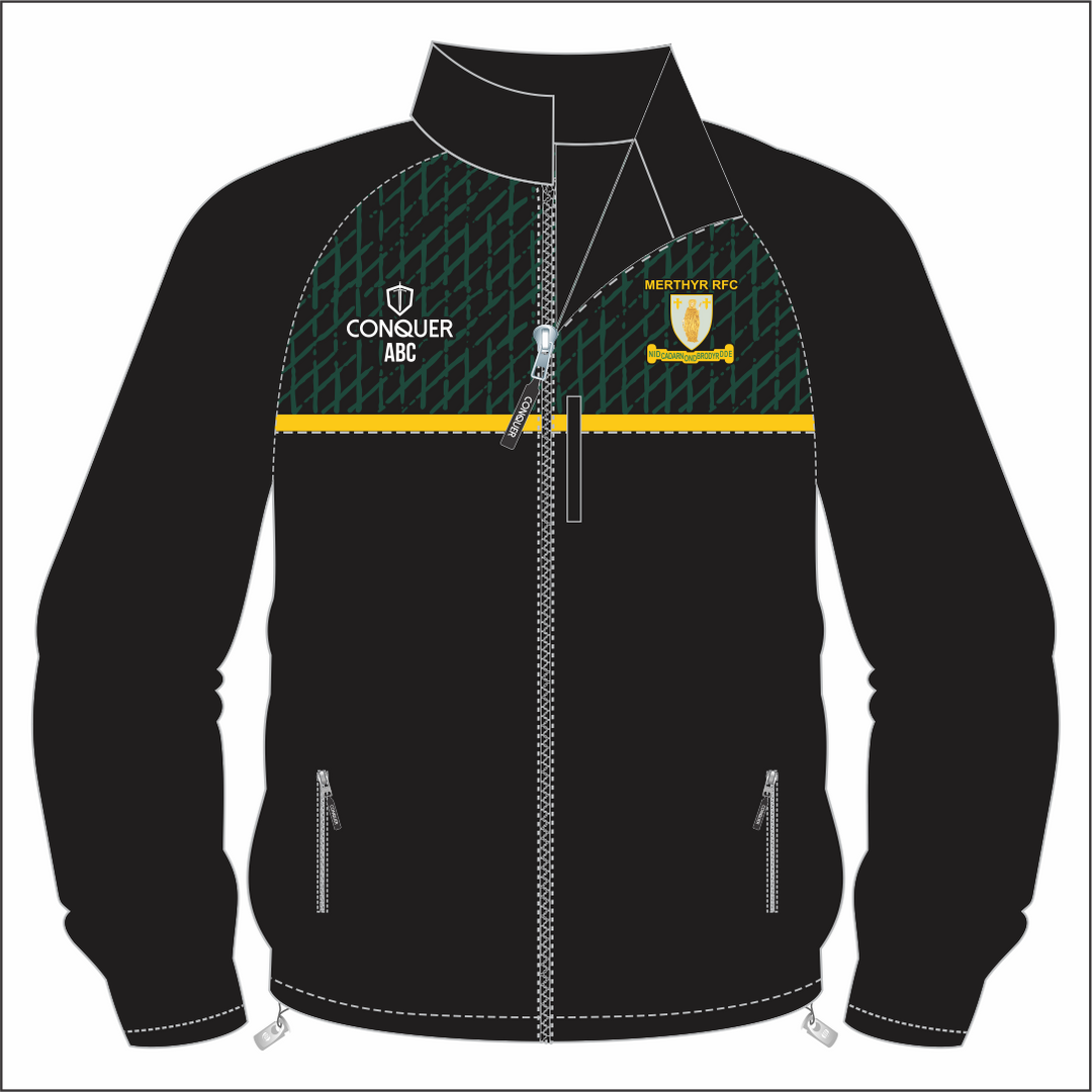 Merthyr RFC Full Zip Rain Jacket KIDS