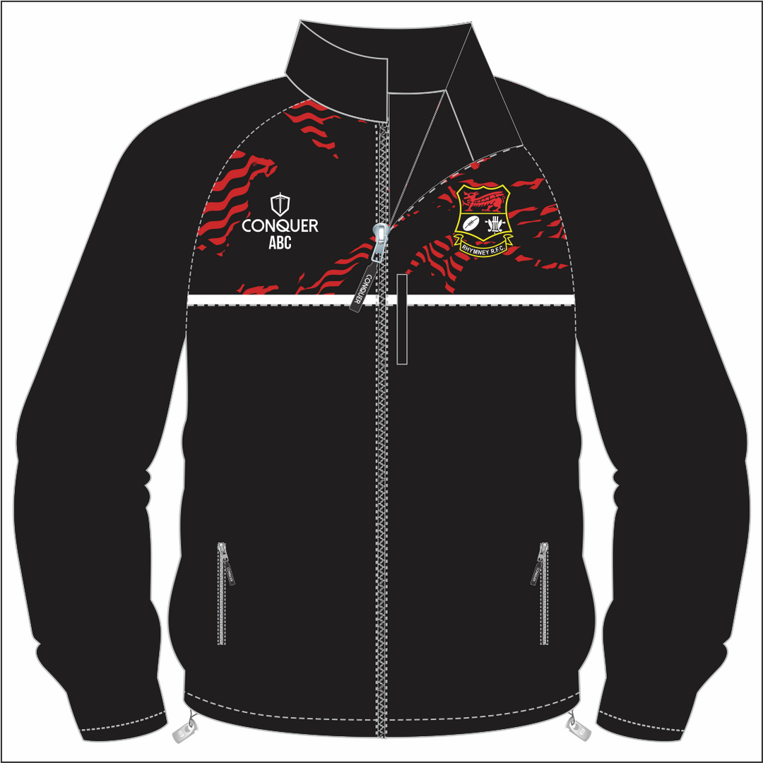Rhymney RFC Rain Jacket (Kids)