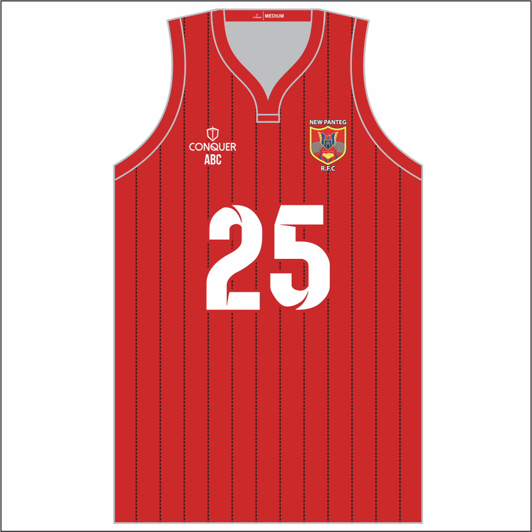 New Panteg Seniors RFC Basketball Vest