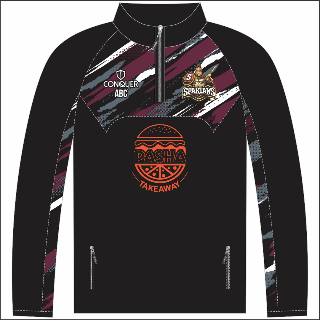 Lampeter Spartans 1/4 Zip Midlayer KIDS