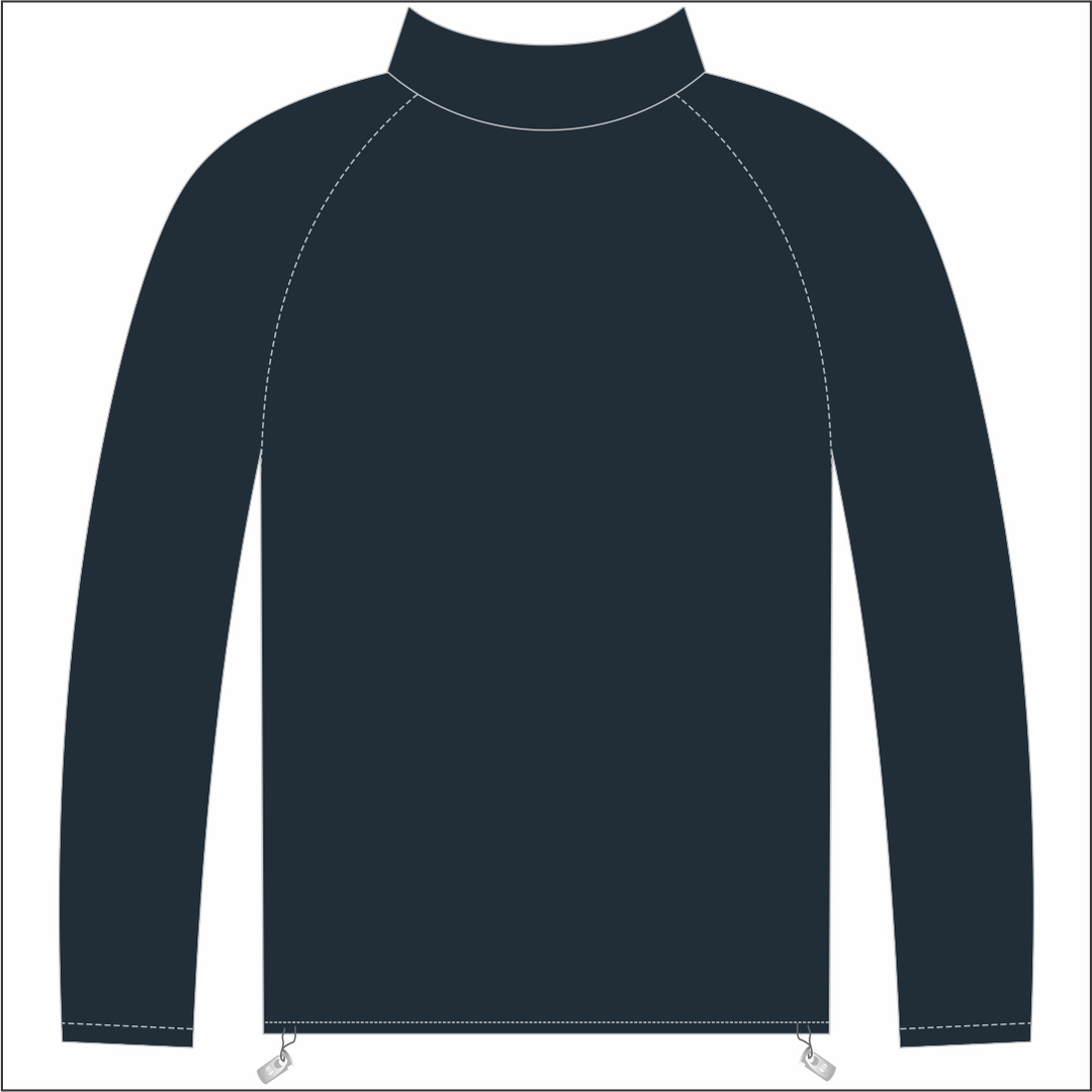 Treharris RFC U9s 1/4 Zip Midlayer (Kids)