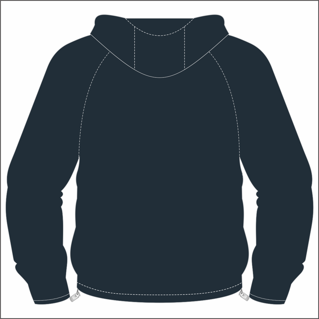 Haverfordwest Girls Hub 1/4 Zip Hooded Windbreaker Kids