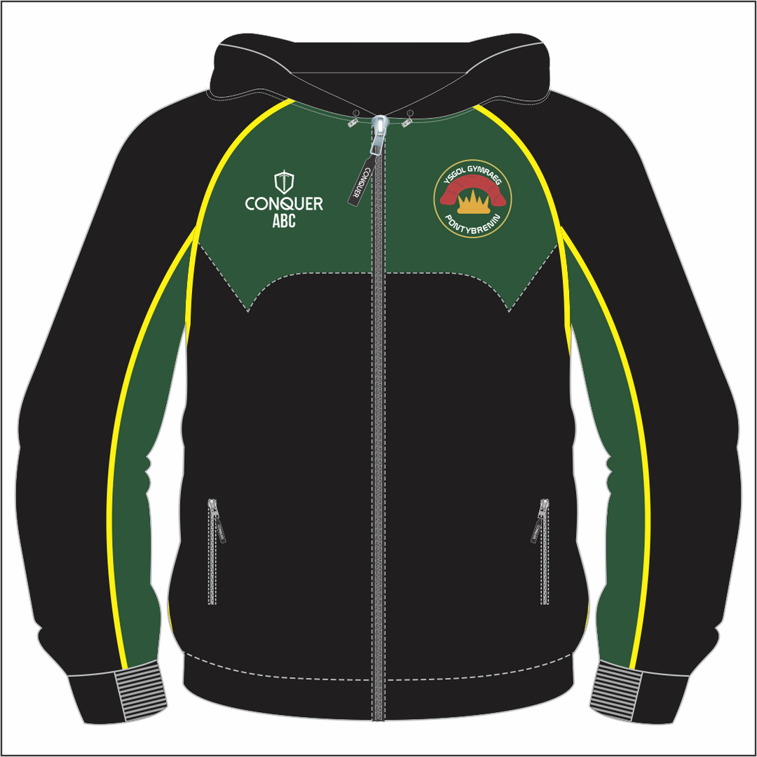 Ysgol Pontybrenin Full Zip Hoodie