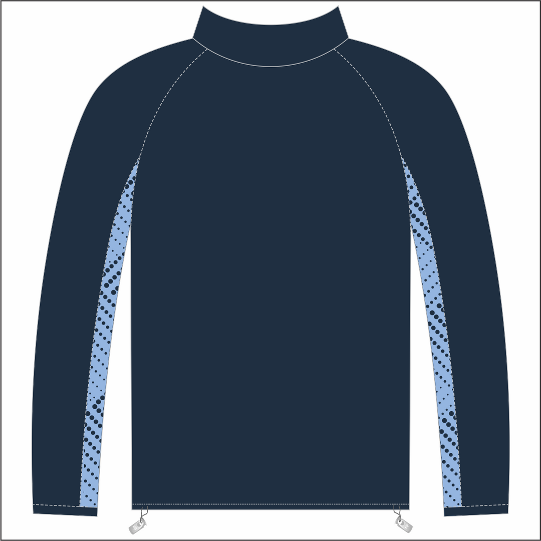 Clwb Criced Bronwydd 1/4 Zip Midlayer
