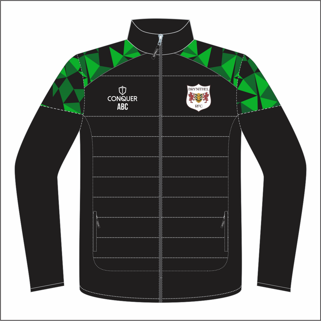 Brynithel RFC Full Zip Hybrid Track Jacket