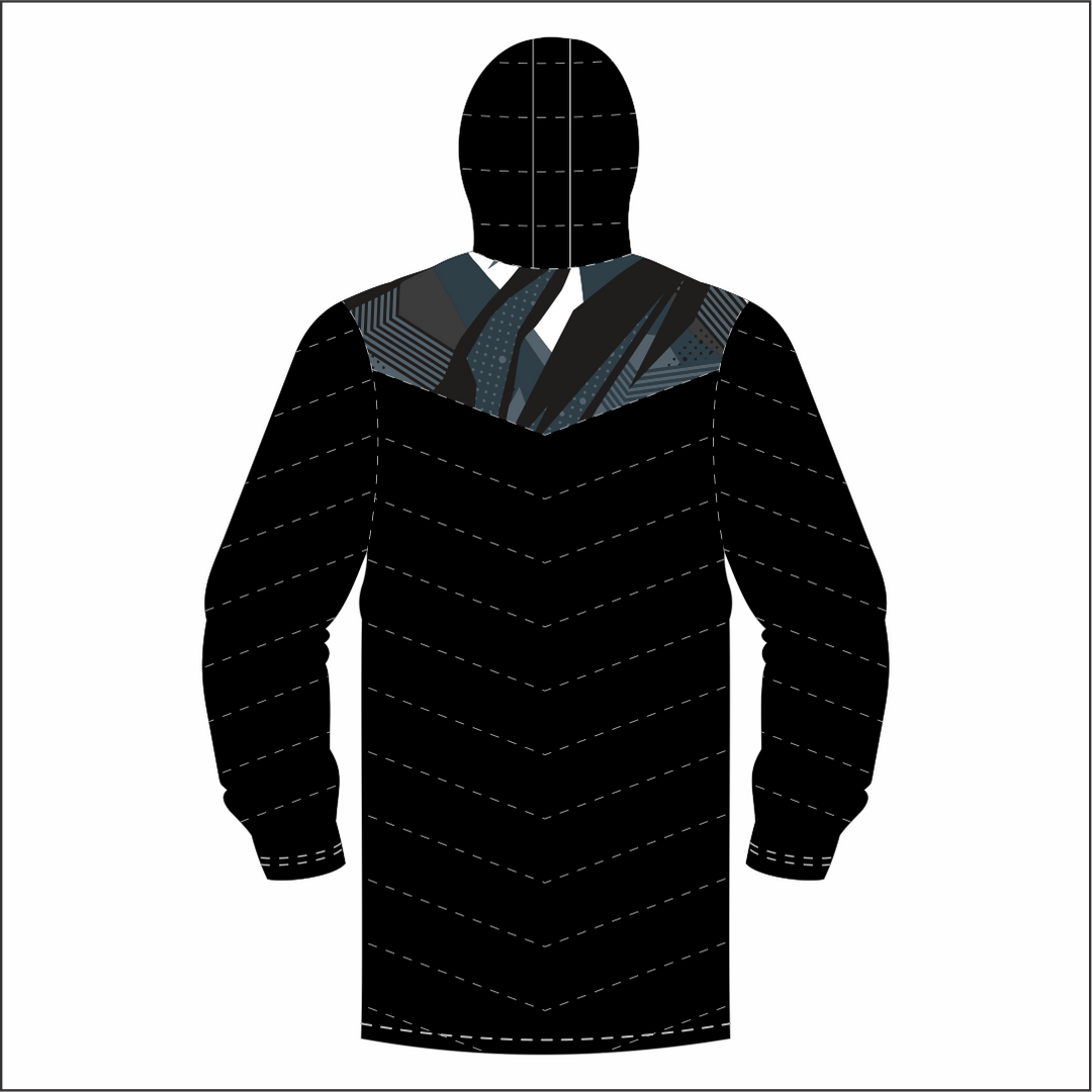 Abertysswg RFC Long Puffy Jacket Kids