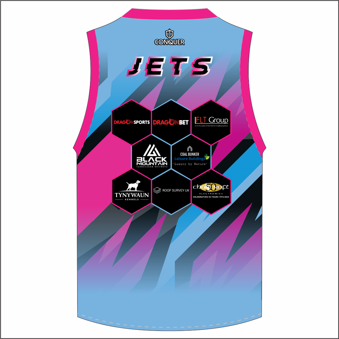 West Wales Jets Blue Aussie Vest Kids