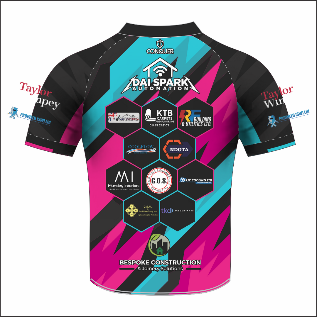 New Panteg U13's RFC PRO Fit Rugby Jersey
