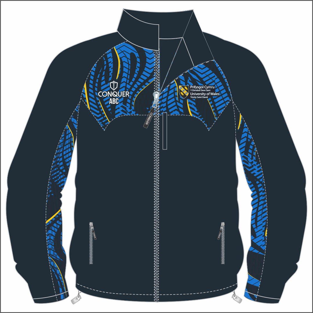 UWTSD Sports Academy Full Zip Rain Jacket