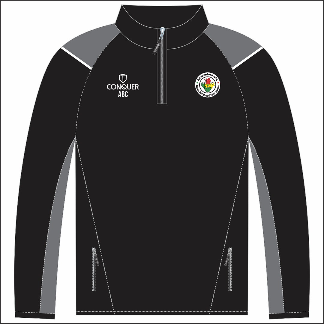 Ammanford AFC Seniors 1/4 Zip Midlayer