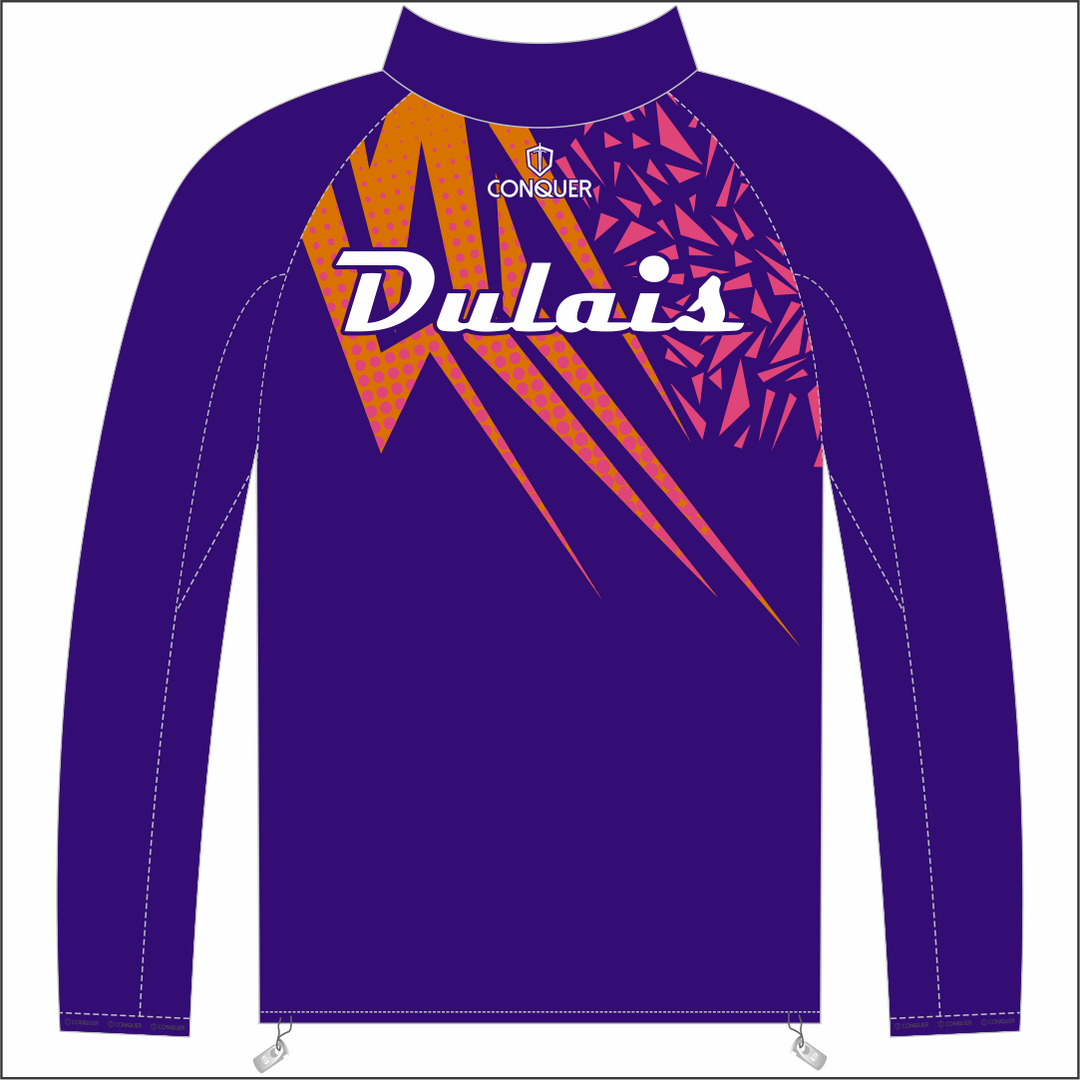 Dulais Netball PRO 1/4 Zip Midlayer KIDS