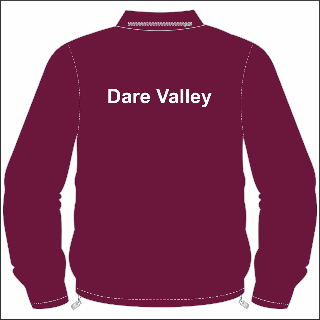 Dare Valley Pony Club Sublimated Full Zip Rain Jacket