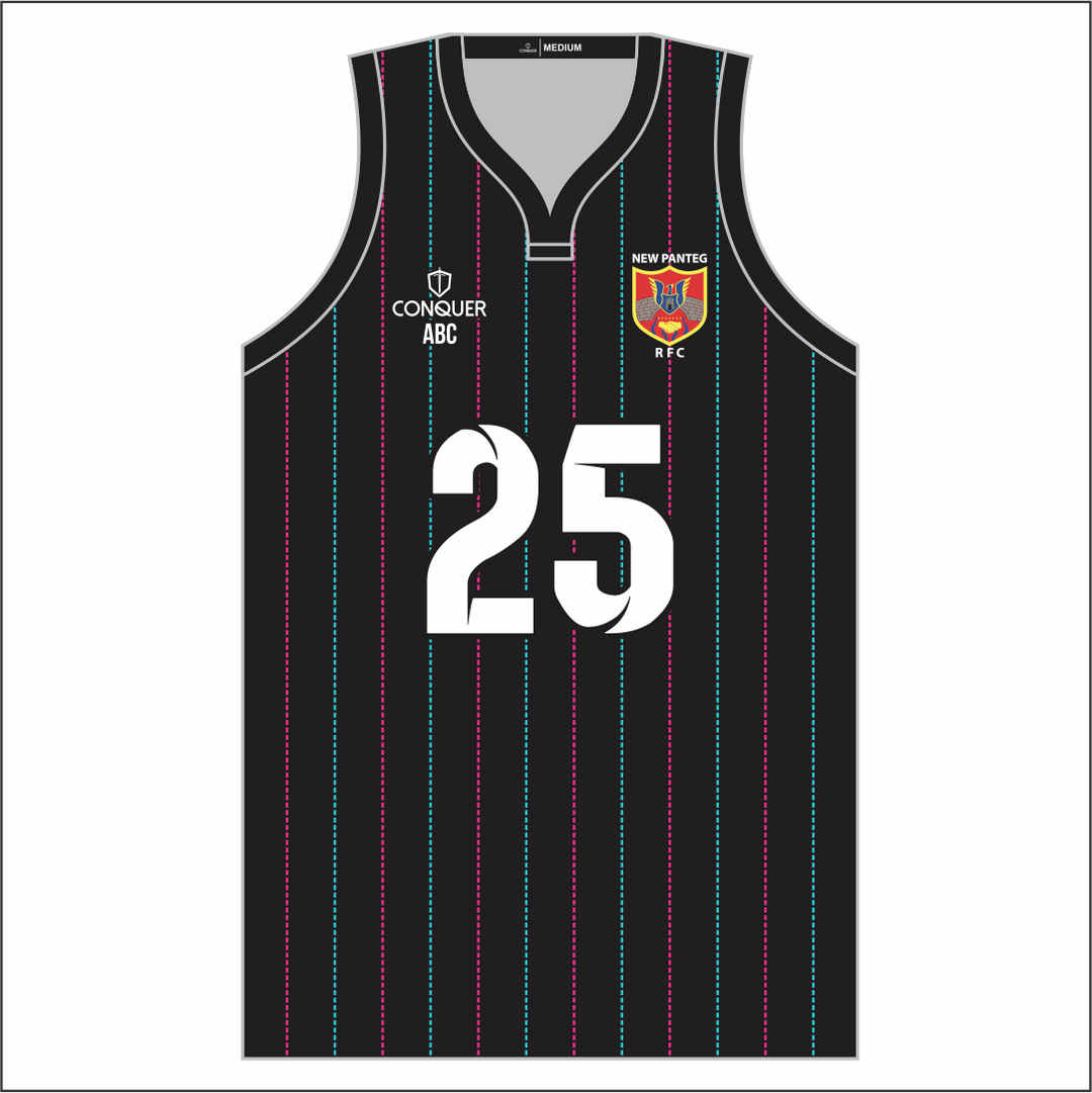 New Panteg U13's RFC Basketball Vest