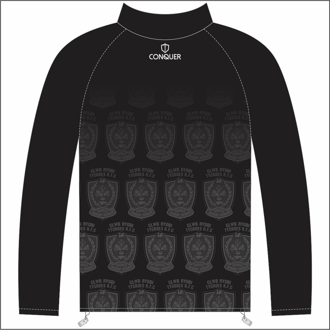 Tycroes Ladies RFC 1/4 Zip Midlayer KIDS