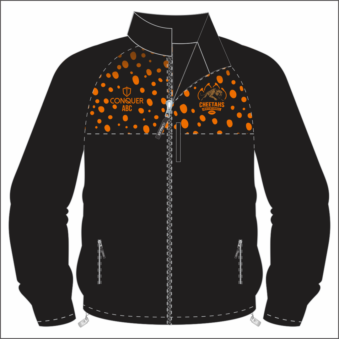 Cheetahs Invitational Full Zip Rain Jacket KIDS