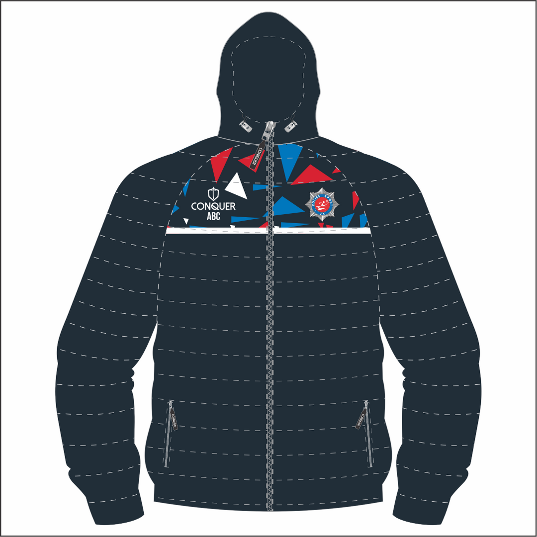Niners Women's Police Rugby Sublimated Puffy Jacket