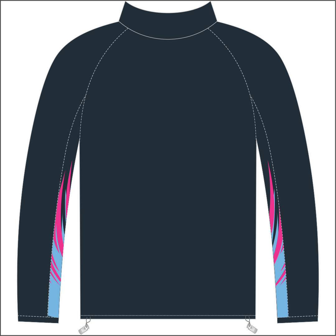 Cwmllynfell RFC Touch LADIES  1/4 Zip Midlayer