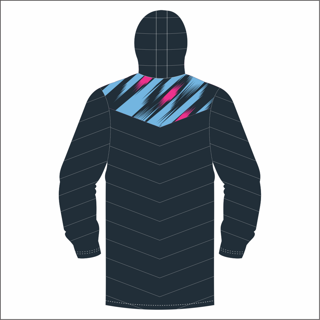 Trebanos Bows RFC Long Puffy Jacket Kids