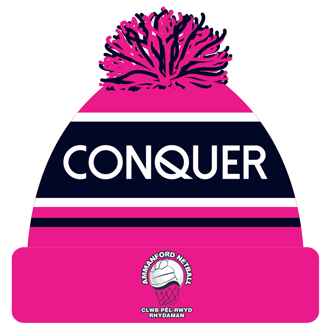 Ammanford Netball Bobble Hat (Kids)