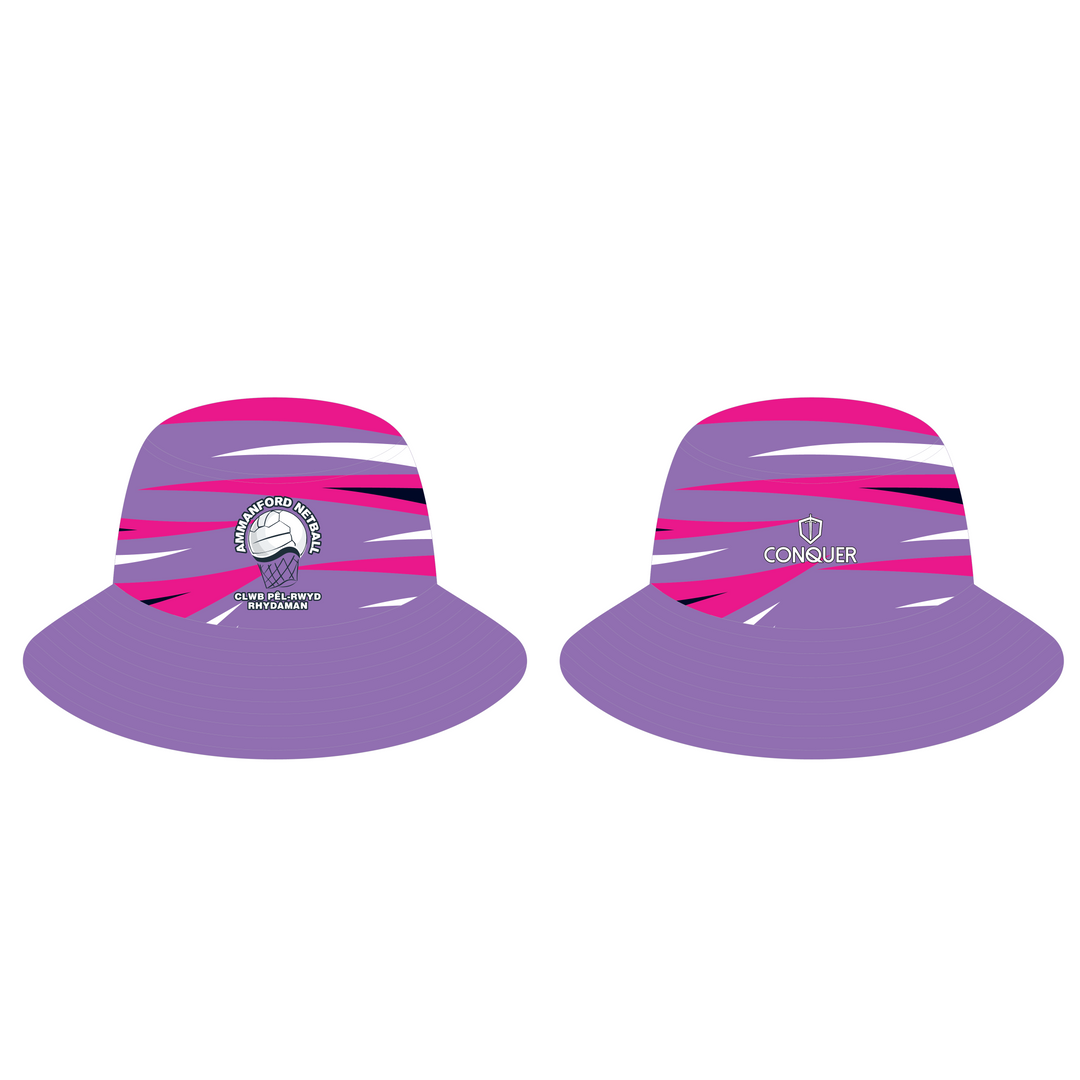 Ammanford Netball Reversible Bucket Hat (Adults)