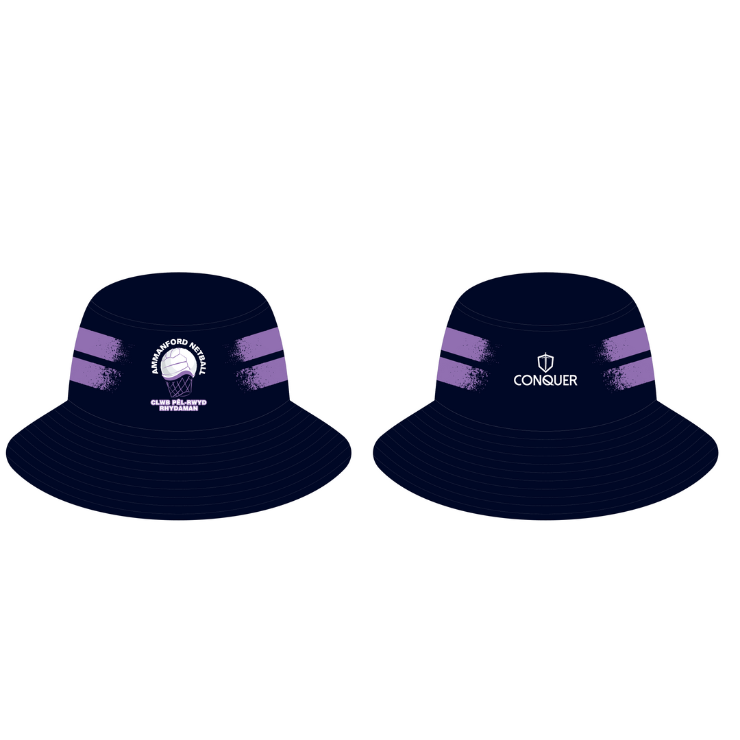 Ammanford Netball Reversible Bucket Hat (Adults)