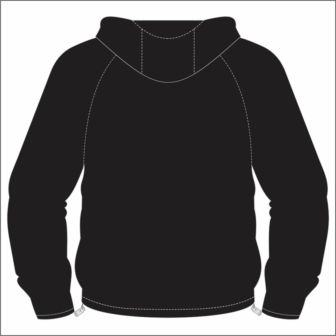 Bryn Rovers AFC Coaches 1/4 Zip Hooded Windbreaker