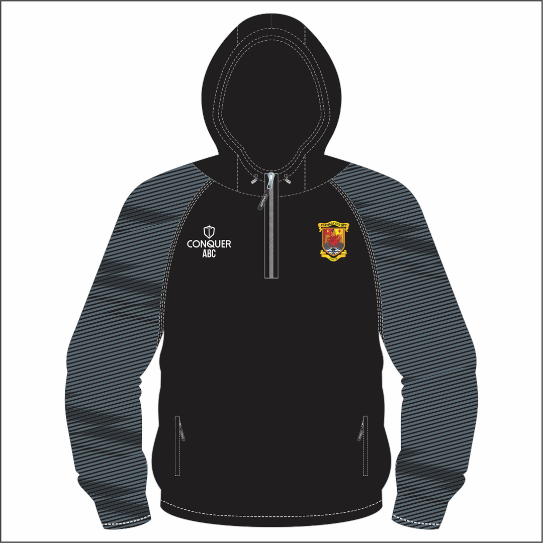 Carmarthen Quins RFC 26/27 PRO Hooded Windbreaker