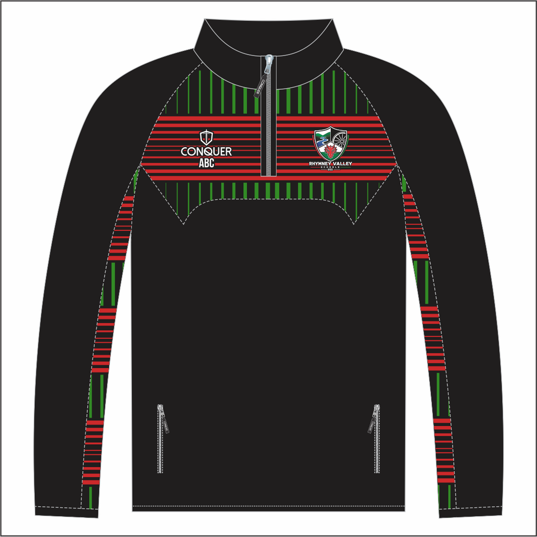 Rhymney Valley DISTRICT 1/4 Zip Midlayer