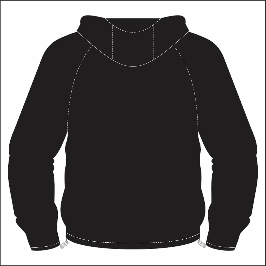 South Powys District 1/4 Zip Hooded Windbreaker