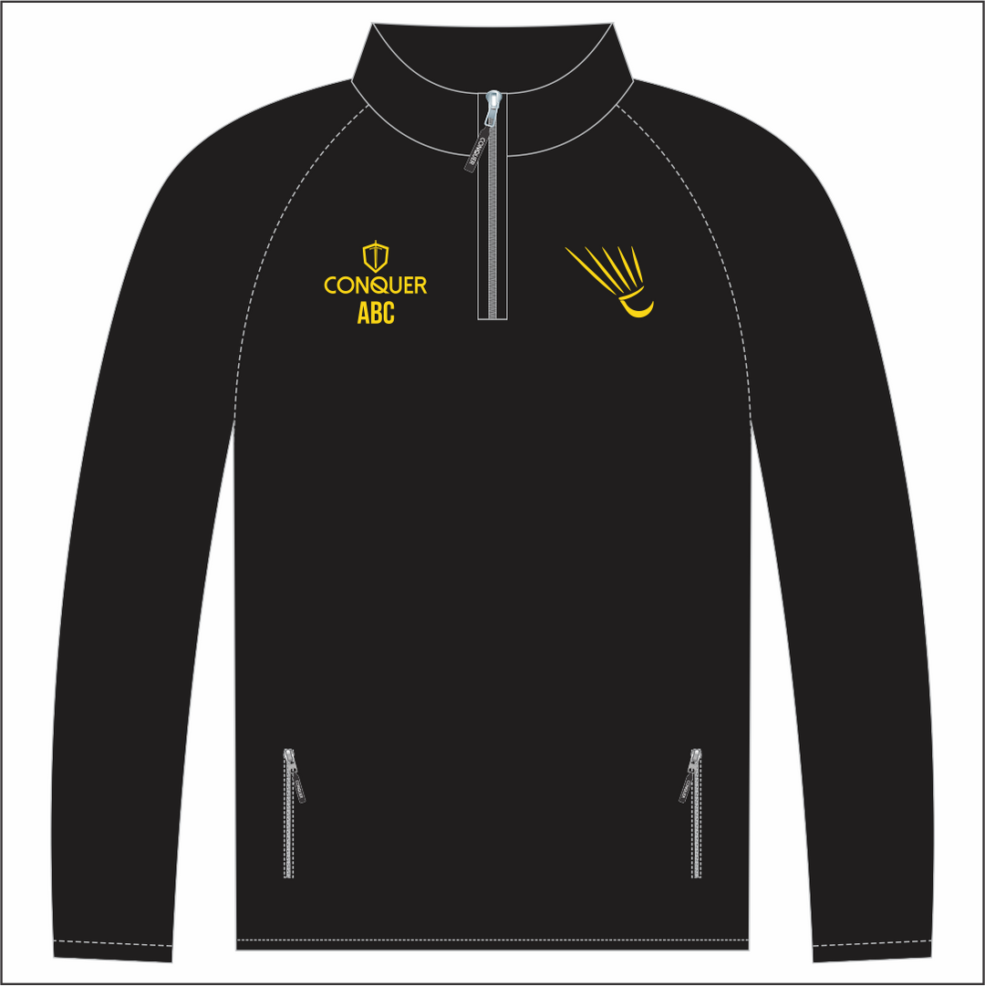 Penlan Badminton 1/4 Zip Midlayer