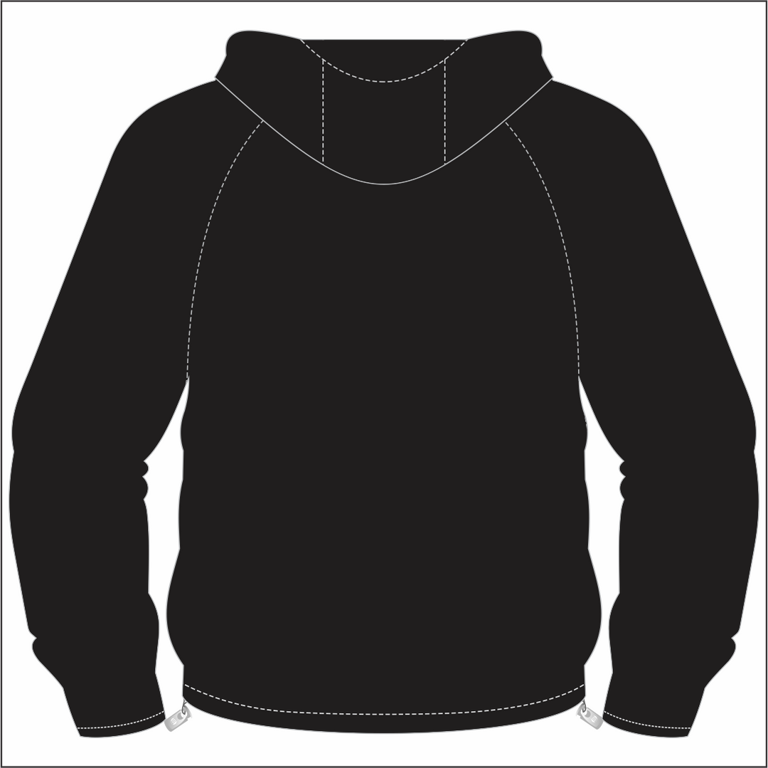 Llandeilo AFC Juniors 1/4 Zip Hooded Windbreaker