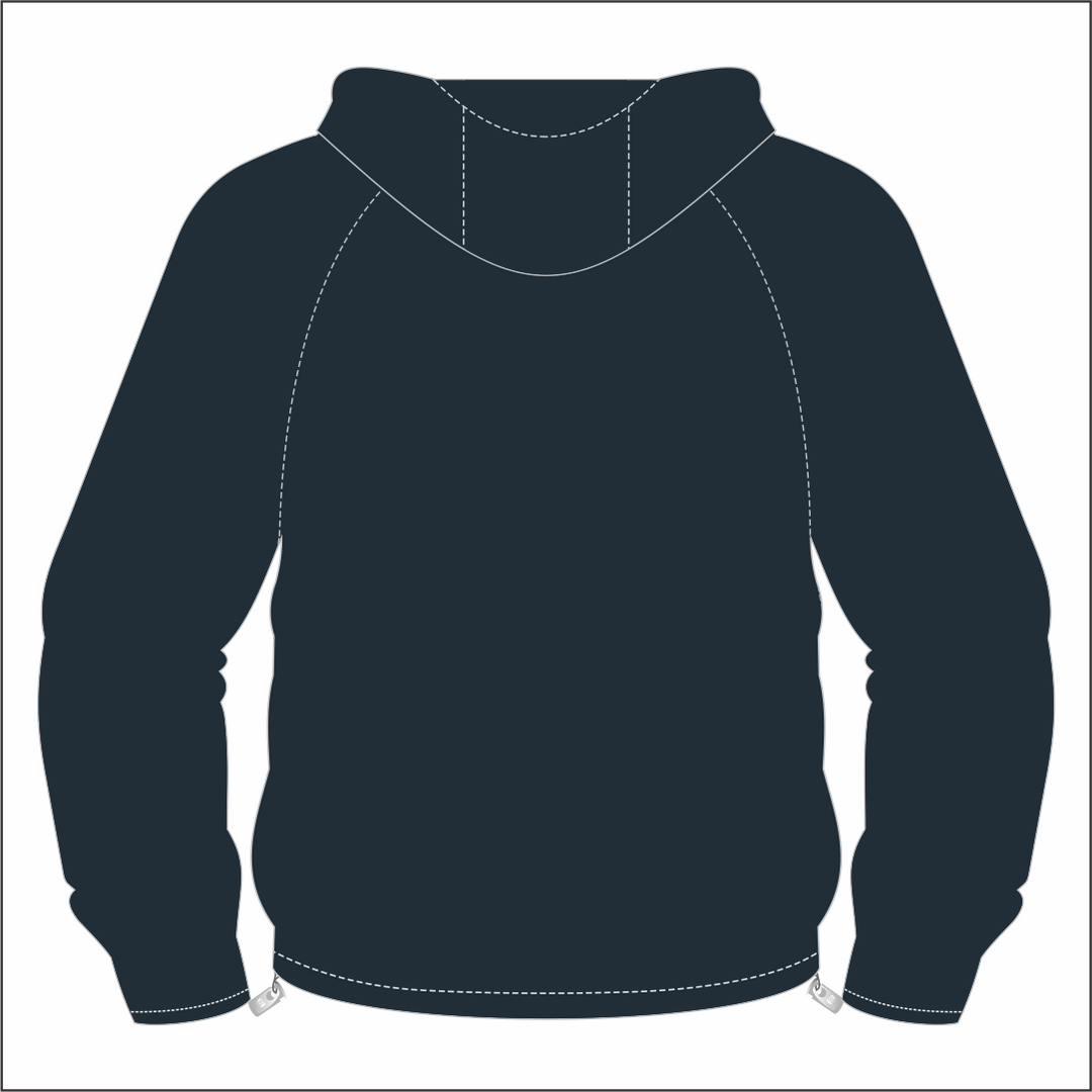 Swansea Valley Sabres 1/4 Zip Hooded Windbreaker