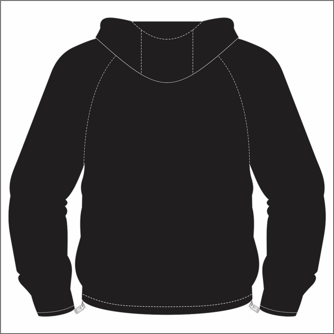 Valley Ravens RFC 1/4 Zip Hooded Windbreaker (Kids)