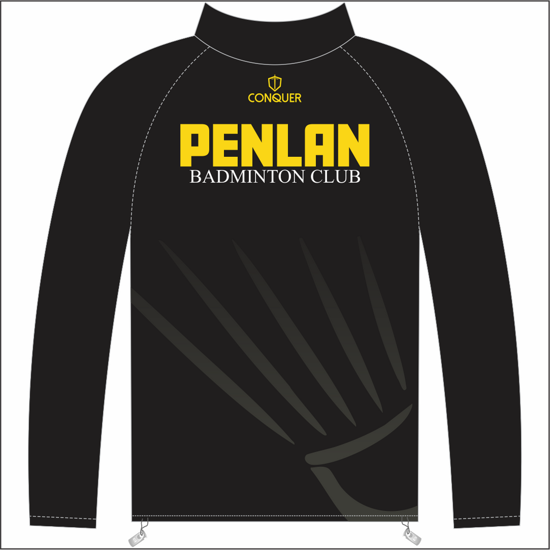 Penlan Badminton 1/4 Zip Midlayer
