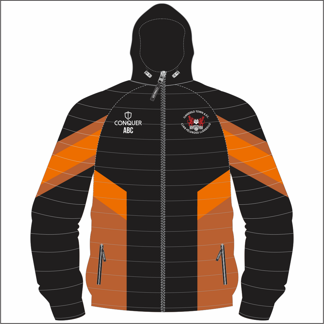 Llandeilo AFC Sublimated Puffy Jacket Kids